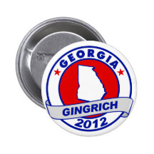 Georgia Newt Gingrich Pin