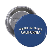 Gerber-Las Flores California Pins