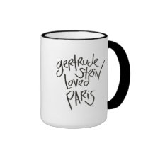 Gertrude Stein amó París Taza De Café