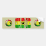 Ghana defiende a la pegatina para el parachoques d pegatina de parachoque