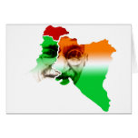 ghandi-en-India-y-Paquistán-frontera Tarjeta