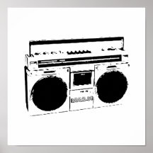 Ghettoblaster Poster
