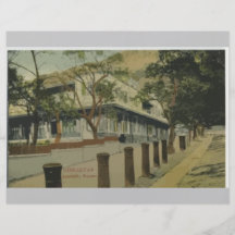 Gibraltar - asamblea, vintage tarjetas informativas