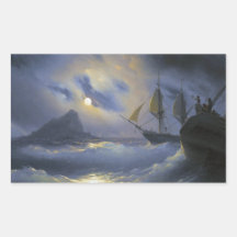 Gibraltar por las aguas del paisaje marino de Ivan Rectangular Altavoces