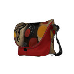 Gilbert el árbol - la bolsa de mensajero abstracta bolsas messenger