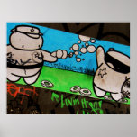 Gimme sus anillos de espuma poster