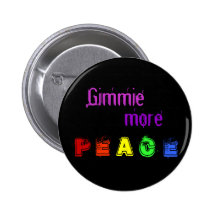 gimmie más paz pin