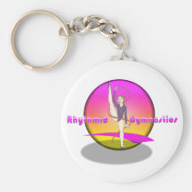 Gimnasia rítmica llaveros personalizados