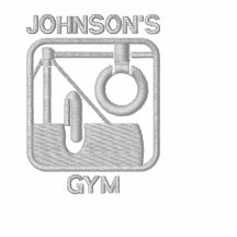 Gimnasio bordado polo bordado