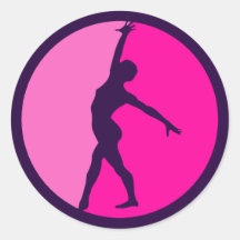 GIMNASTA PEGATINAS  