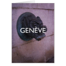 Ginebra - Geneve Felicitacion