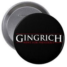 Gingrich - Newt para Presidnet Pin
