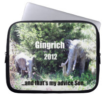 Gingrich para el presidente - 2012 manga portátil