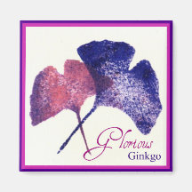 Ginkgo glorioso imán