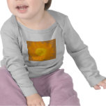 Girasol anaranjado camisetas