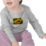 Girasol comedido camiseta