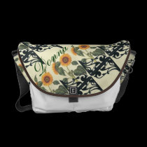 Girasol e hierro bolsas messenger