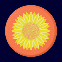 Girasol imanes