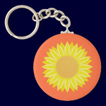 Girasol llaveros