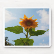 Girasol majestuoso alfombrilla de ratones