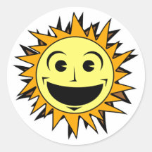 Girasol Pegatina