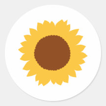 Girasol Pegatina
