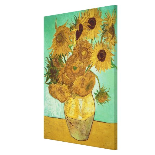 Girasoles, 1888 lienzo envuelto para galerías