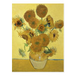 Girasoles, 1888 postal