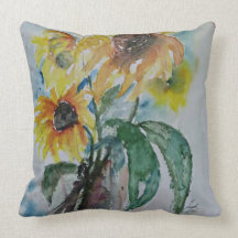 Girasoles Almohada