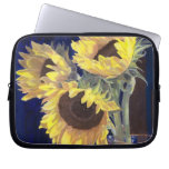 Girasoles amarillos fundas computadoras