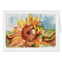 Girasoles de Marsha Tarjeta