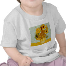 Girasoles de Vincent van Gogh Camisetas