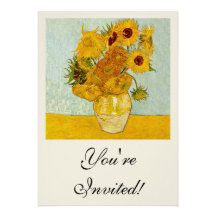 Girasoles de Vincent van Gogh Anuncios Personalizados