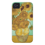 Girasoles de Vincent van Gogh iPhone 4 Funda