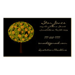 Girasoles del árbol plantillas de tarjetas personales