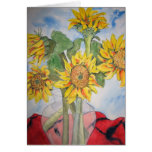 Girasoles Felicitación