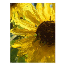 girasoles postales