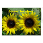 Girasoles Tarjeta