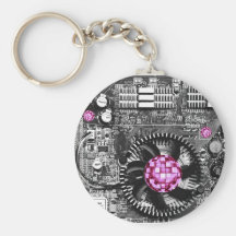 girlie del ordenador llavero personalizado