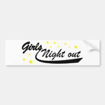 Girls Night Out Auto Sticker
