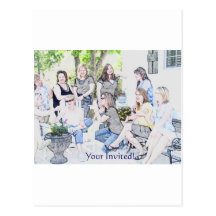 GirlsOinvite Tarjeta Postal
