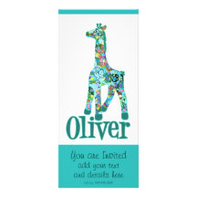 Girraffe para Oliverio Lona Personalizada