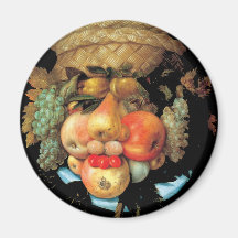 Giuseppe Arcimboldo - cesta de fruta Imán De Frigorifico