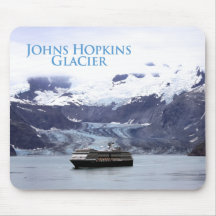 Glaciar Mousepad de Johns Hopkins Tapetes De Ratón