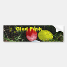 Glad Påsk Autosticker