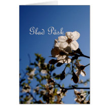 Glad Påsk Grußkarte