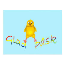 Glad Påsk Postkarte