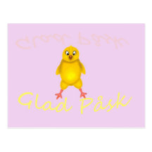 Glad Påsk Postkarte
