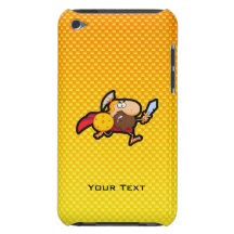 Gladiador espartano amarillo-naranja iPod touch carcasa