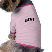 GLBT CAMISETA DE PERRITO